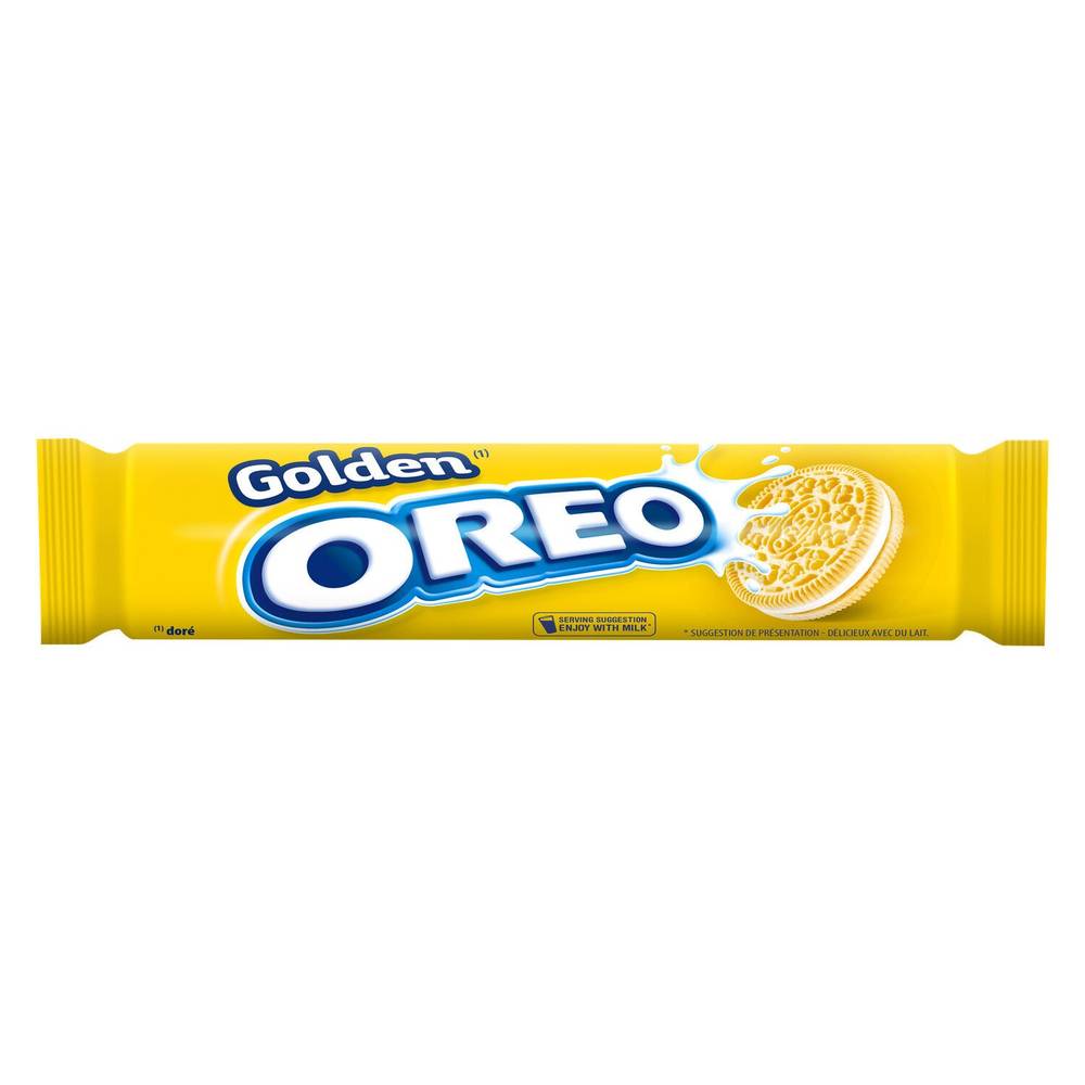 Biscuits fourrés à la vanille Golden OREO - Le paquet de 154 g