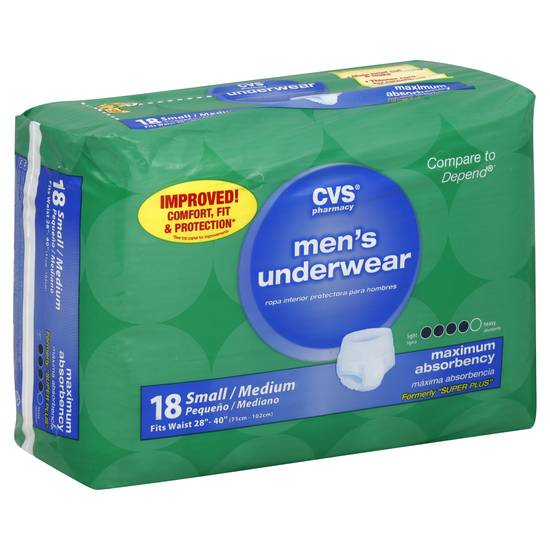 Cvs Men's Pharmacy Underwear (small/medium)