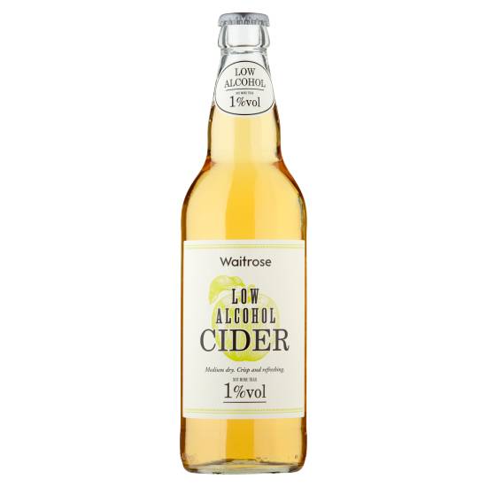 Waitrose Low Alcohol Cider (500 ml)