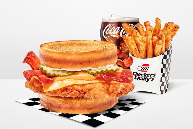 Crispy Bacon Sourdough Clucker Combo
