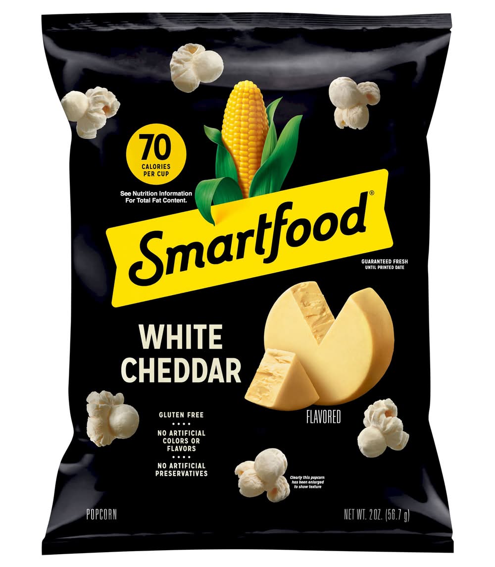 Smartfood Flavored Popcorn, White Cheddar (2 oz)