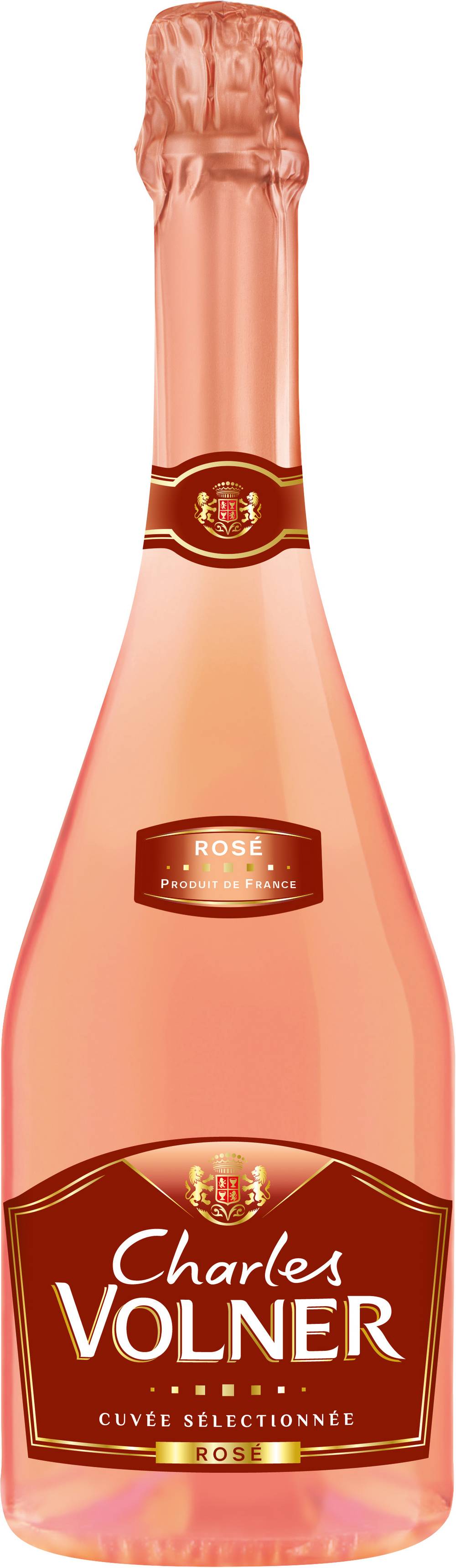 Charles Volner - Vin rosé mousseux (750ml)