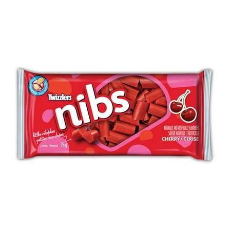 Twizzler's Nibs Candy, Cherry (75 g)