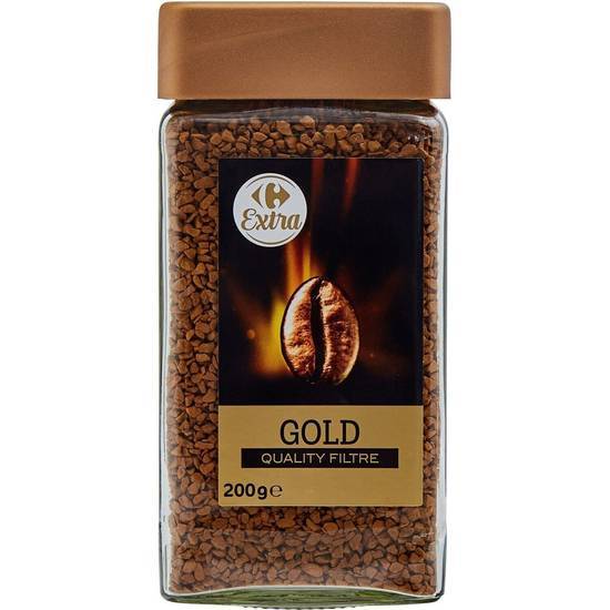 Carrefour Extra - Café soluble gold (200 g)
