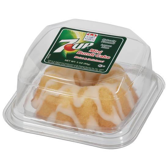 Café Valley Bundt Cake Mini 7 Up (lemon lime)