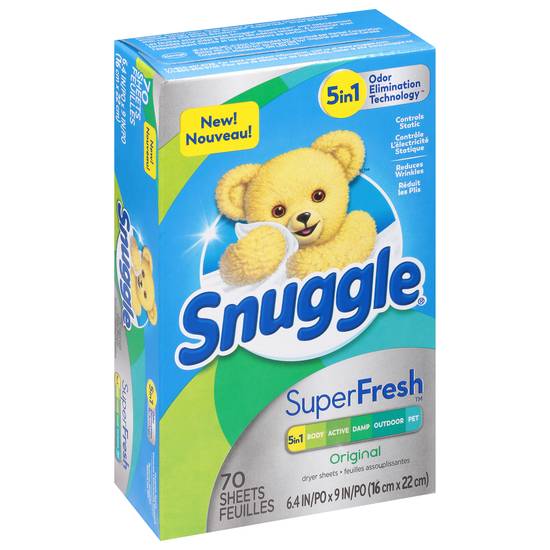 Snuggle Superfresh Original Dryer Sheets (70 ct)