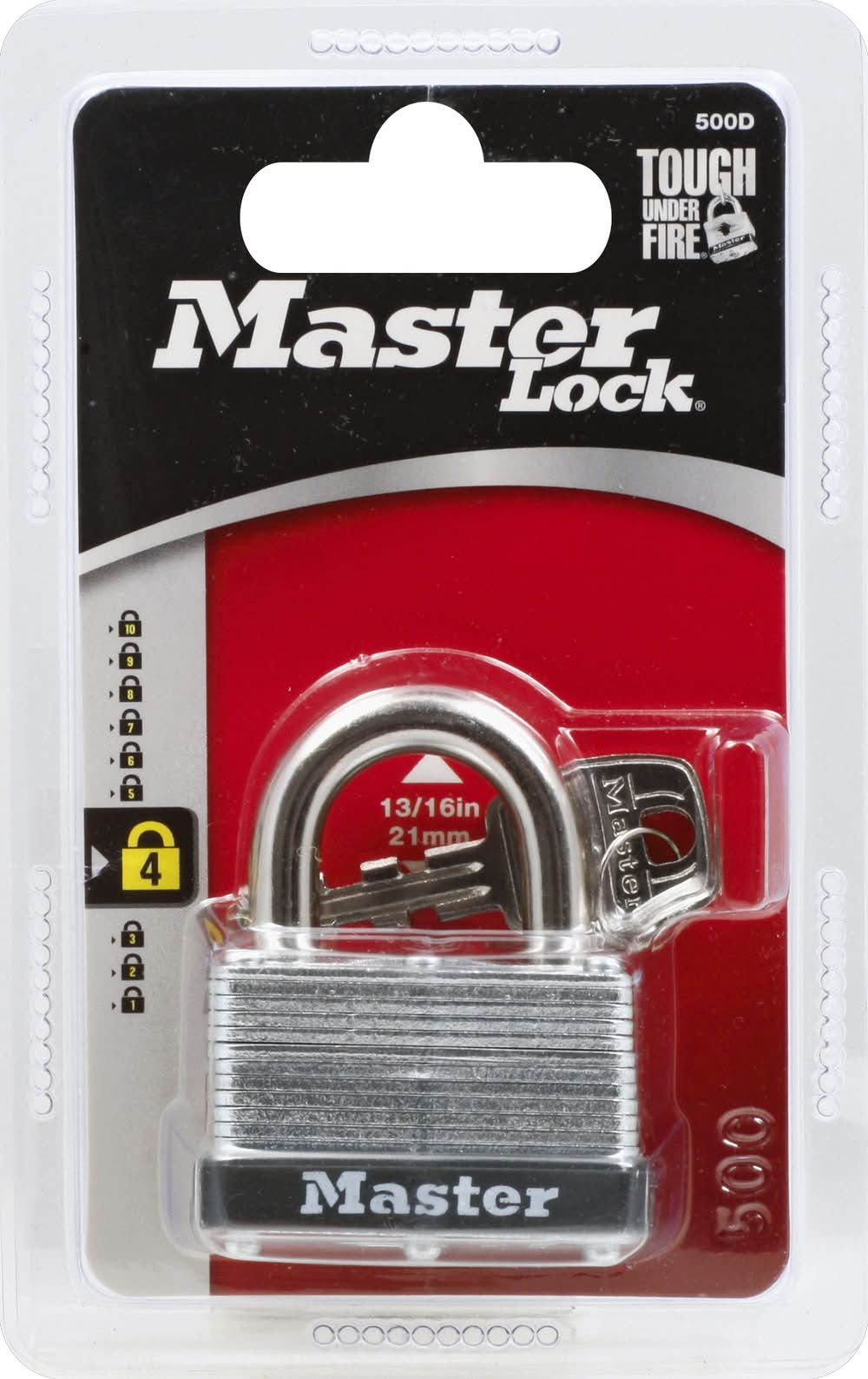 Master Lock 500D Padlock (9.6 oz)