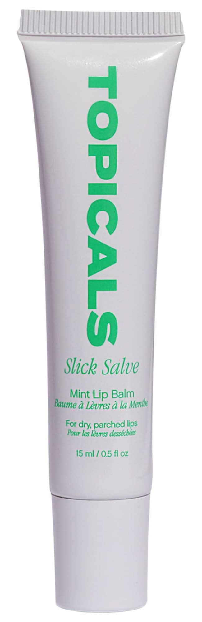Topicals Slick Salve Glossy Lip Balm for Soothing + Hydration Mint