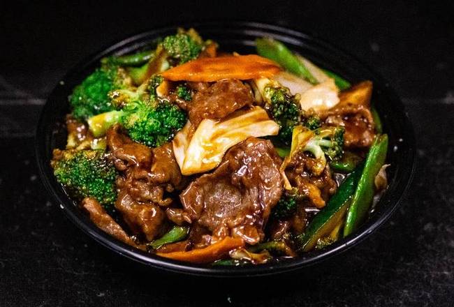 54. Beef with Mixed Vegetable