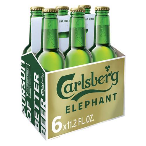 Carlsberg Elephant Strong Beer (6 ct, 11.2 fl oz)