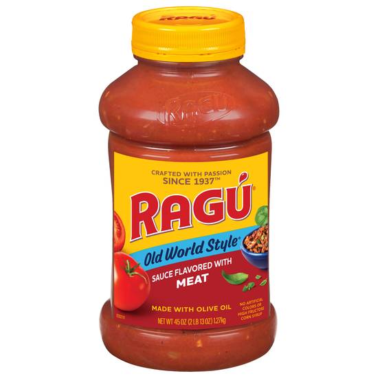 Ragú Old World Style Meat Flavored Sauce