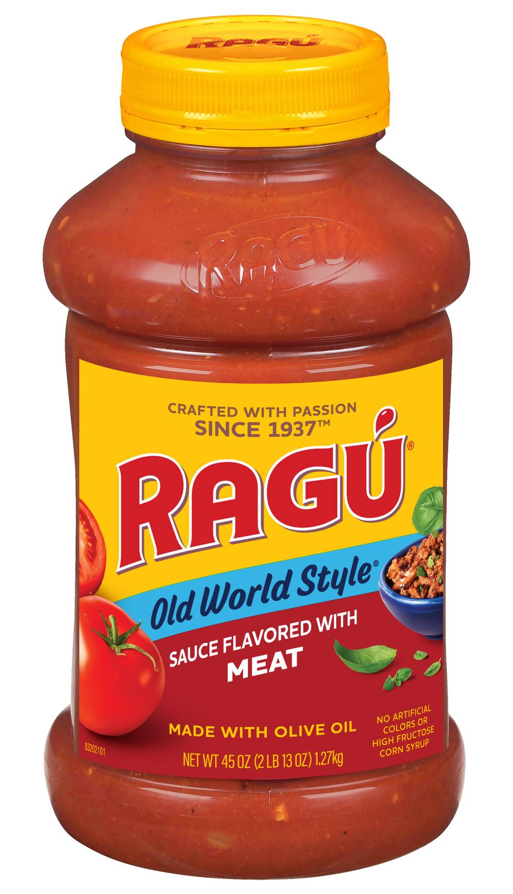 Ragú Old World Style Sauce, Meat (45 oz)