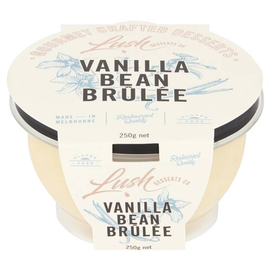 Lush Desserts Co Vanilla Bean Brulee 250g