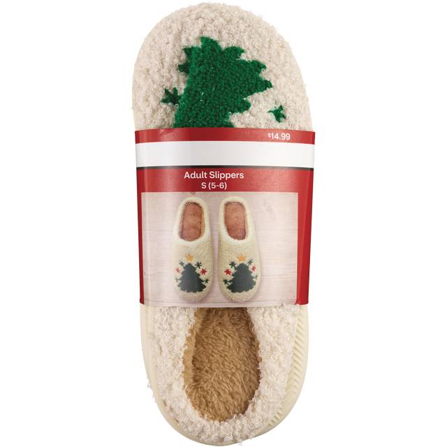 Adult Holiday Slippers