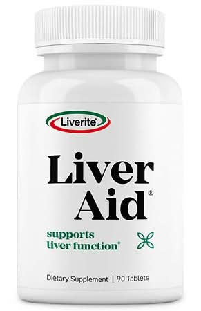 Liverite Liver Aid Dietary Supplement Tablets