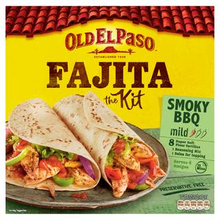 Old El Paso Smoky BBQ Fajita Kit 500g