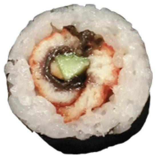 EEL AND AVOCADO ROLL