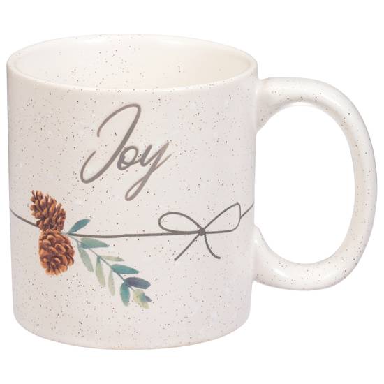 Joy Home Essentials Pinecone Ceramic Mug