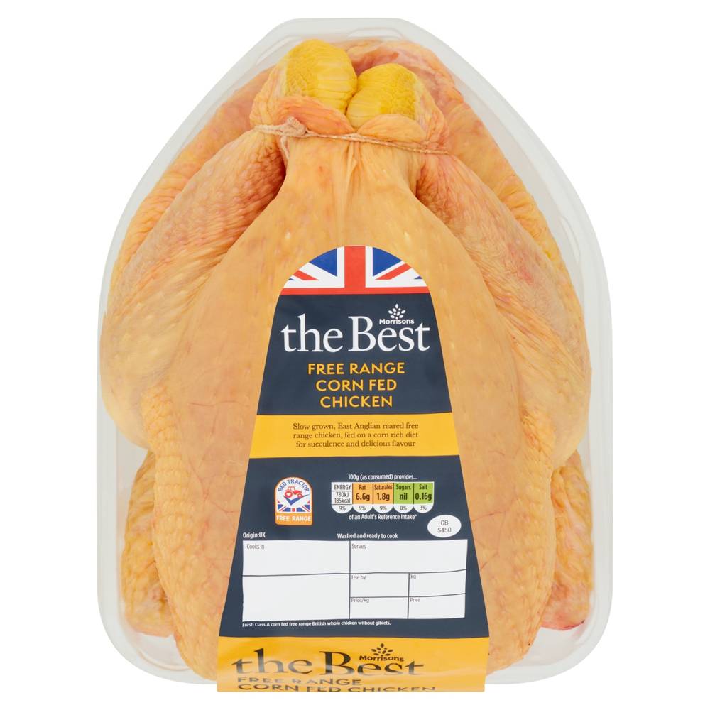 Morrisons The Best British Free Range Corn Fed Chicken