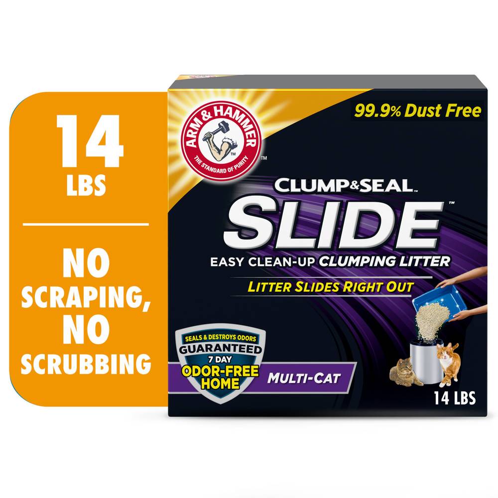 Arm & Hammer Slide Easy Clean-Up Clumping Litter (14 lbs)