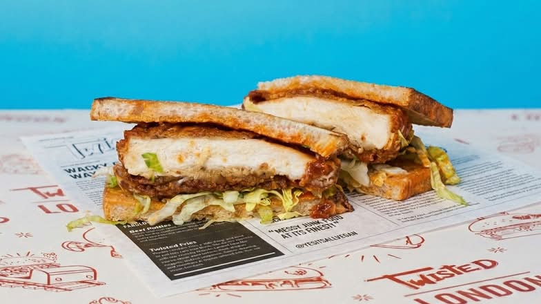 Katsu Curry Sando