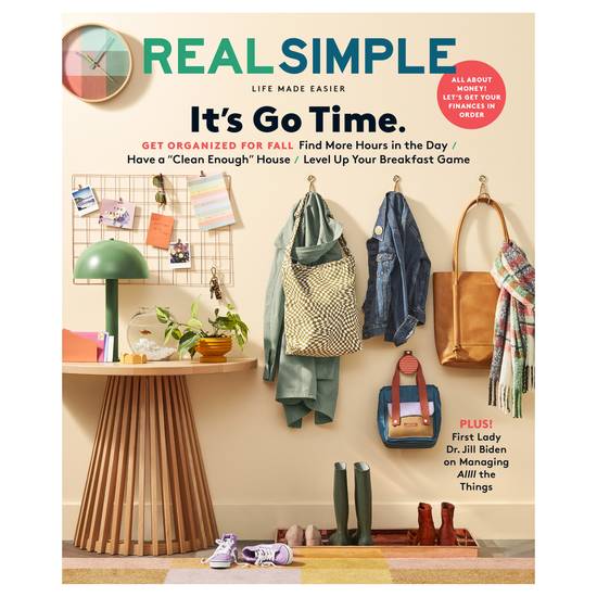 Real Simple It's Go Time Magazine
