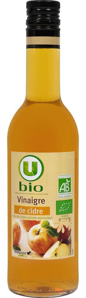 U Bio - Vinaigre de cidre (500ml)