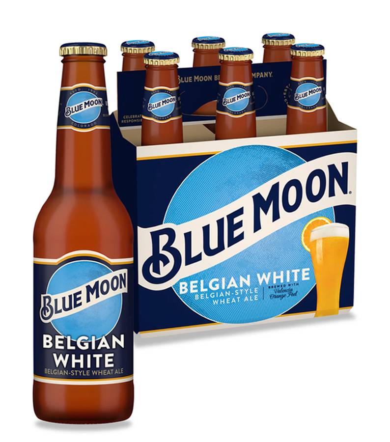 Blue Moon Belgian White 6 Pack Bottles