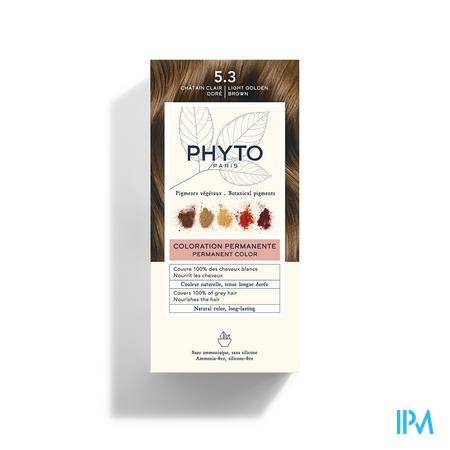 Phytocolor 5.3 Chatain Clair Dore Coloration - Soins des cheveux