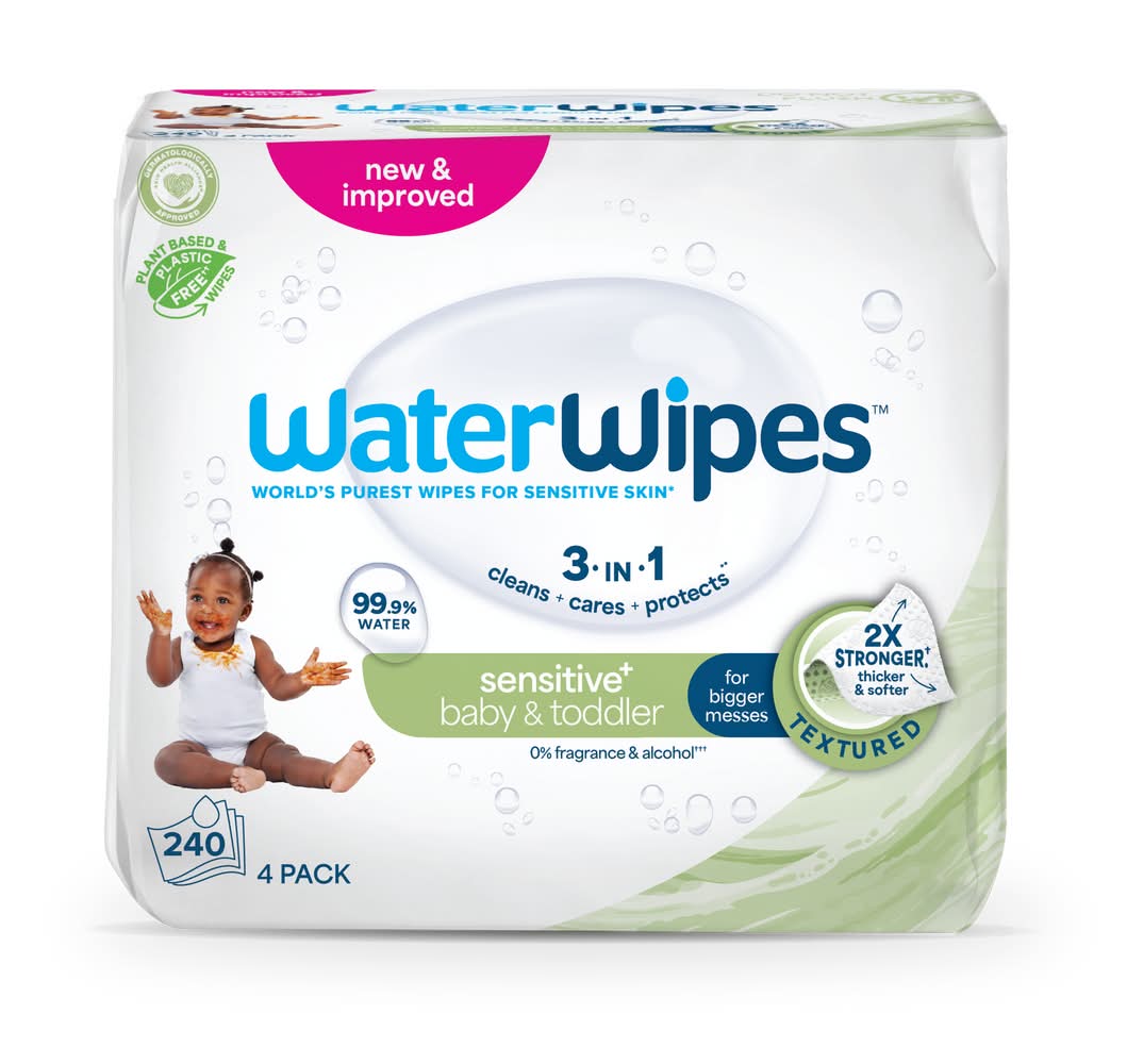 WaterWipes Baby Wipes With 99.9% Water (4.6 lbs)