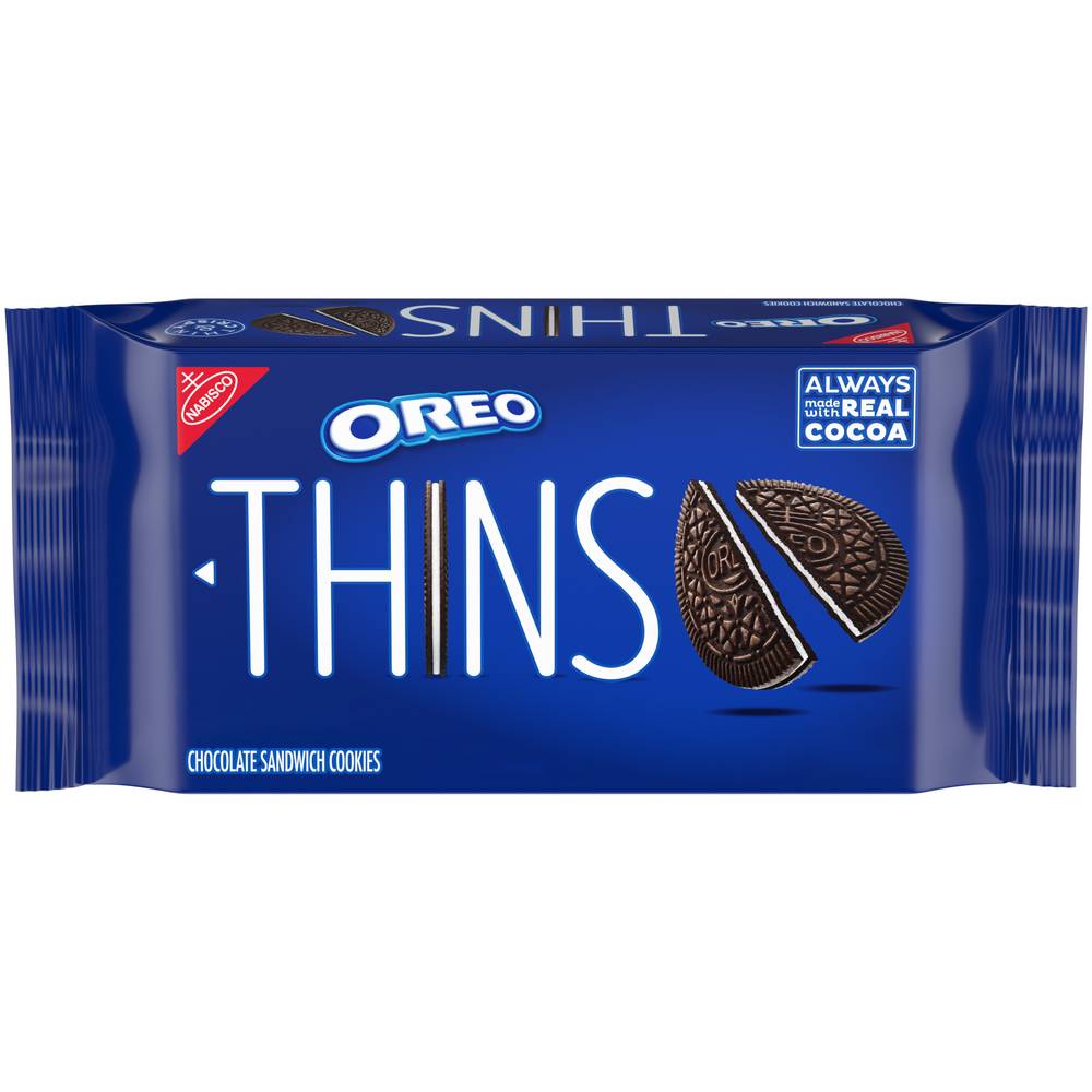 Oreo Thins Sandwich Cookies, Chocolate (9.21 oz)