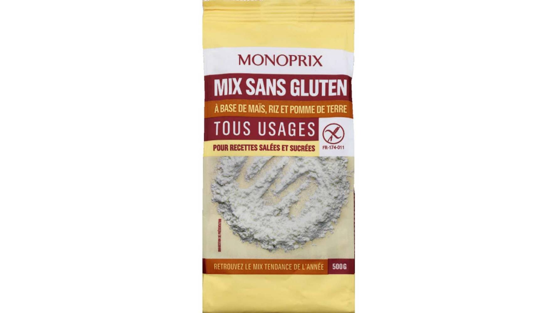 Monoprix - Mix sans gluten tous usages (500g)