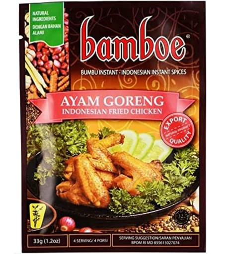 Bamboe Ayam Goreng Indonesian Fried Chicken Halal (33g)