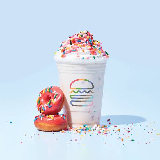 Strawberry Frosted Donut Shake