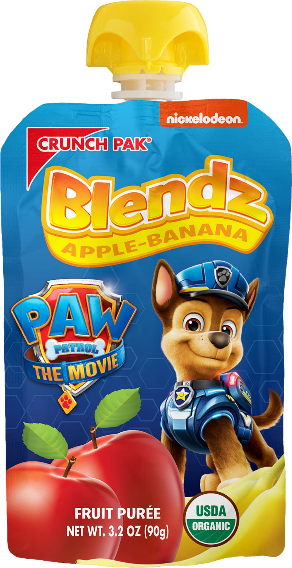 Crunch Pak Organic Apple Banana Fruit Puree (3.2 oz)