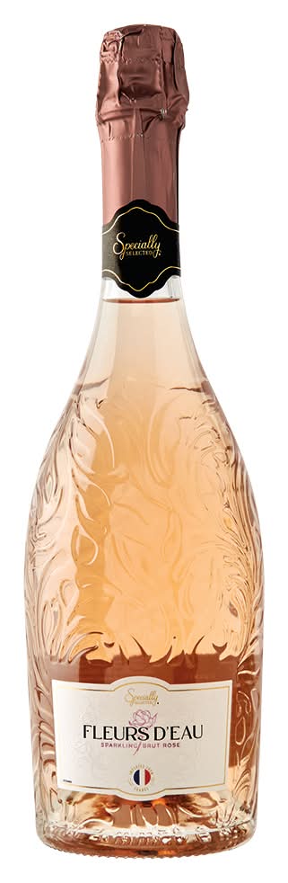 Specially Selected Fluer D'eau Sparkling Brut Rose Wine