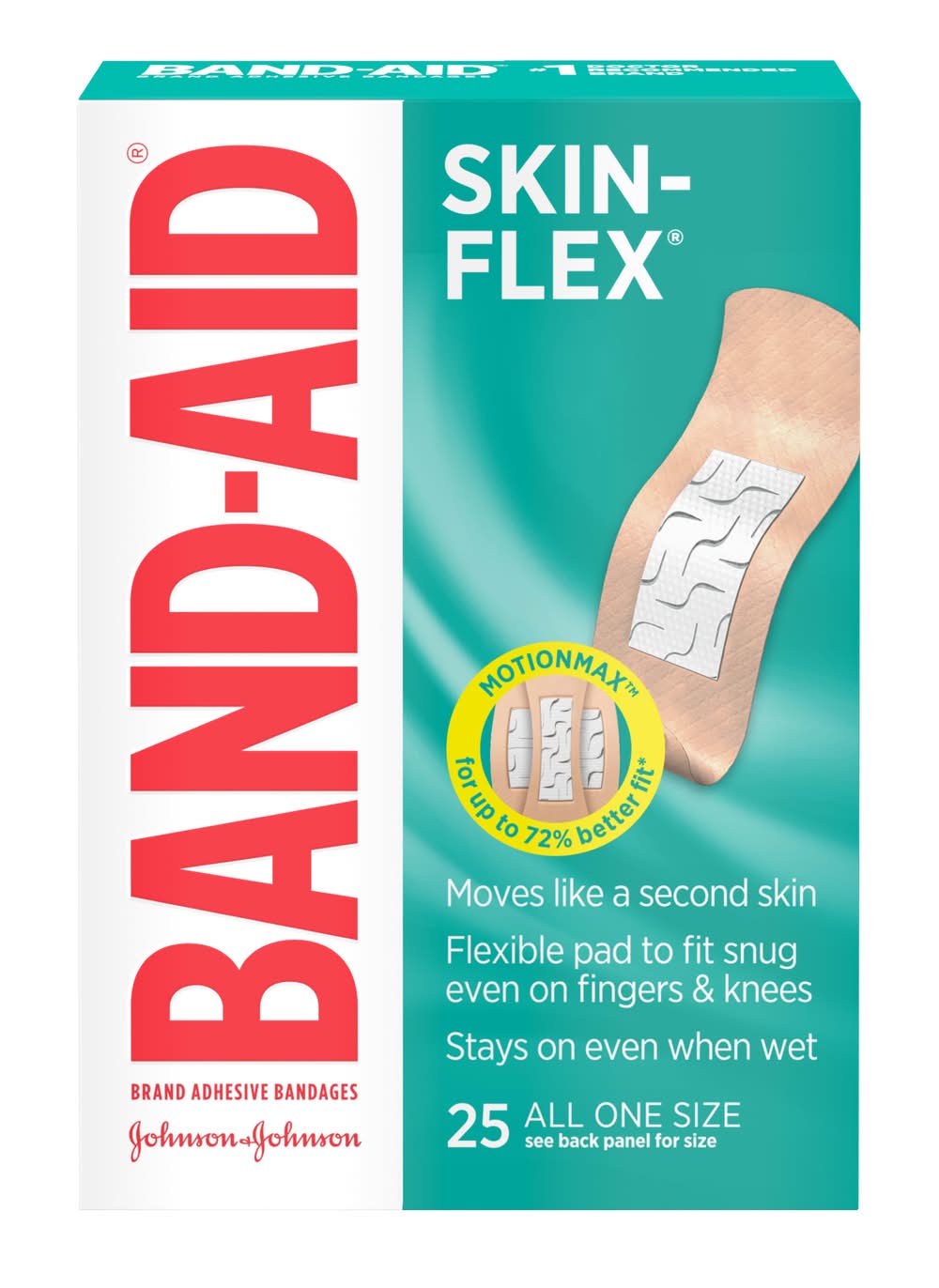 Band-Aid Skin-Flex All One Size Adhesive Bandages (1 oz)
