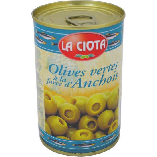 La Ciota olives vertes farcies aux anchois 120 g