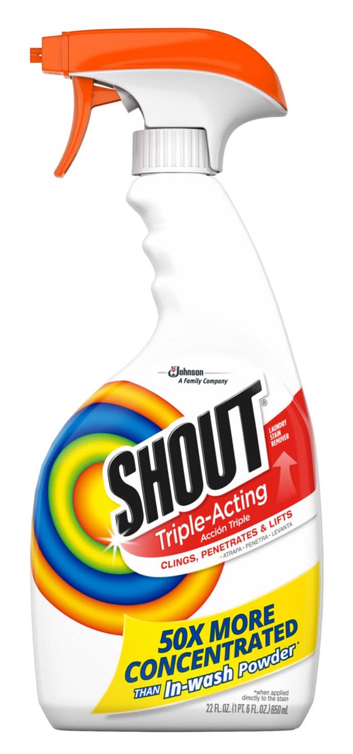 Shout No Scent Laundry Stain Remover 22 Oz Liquid