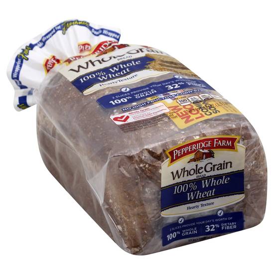 Pepperidge Farm 100% Whole Wheat Whole Grain Bread (24 oz)
