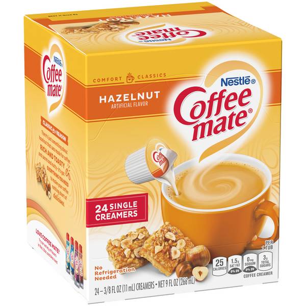 Coffee Mate Nestlé Liquid Coffee Creamer (24 ct ) (hazelnut)