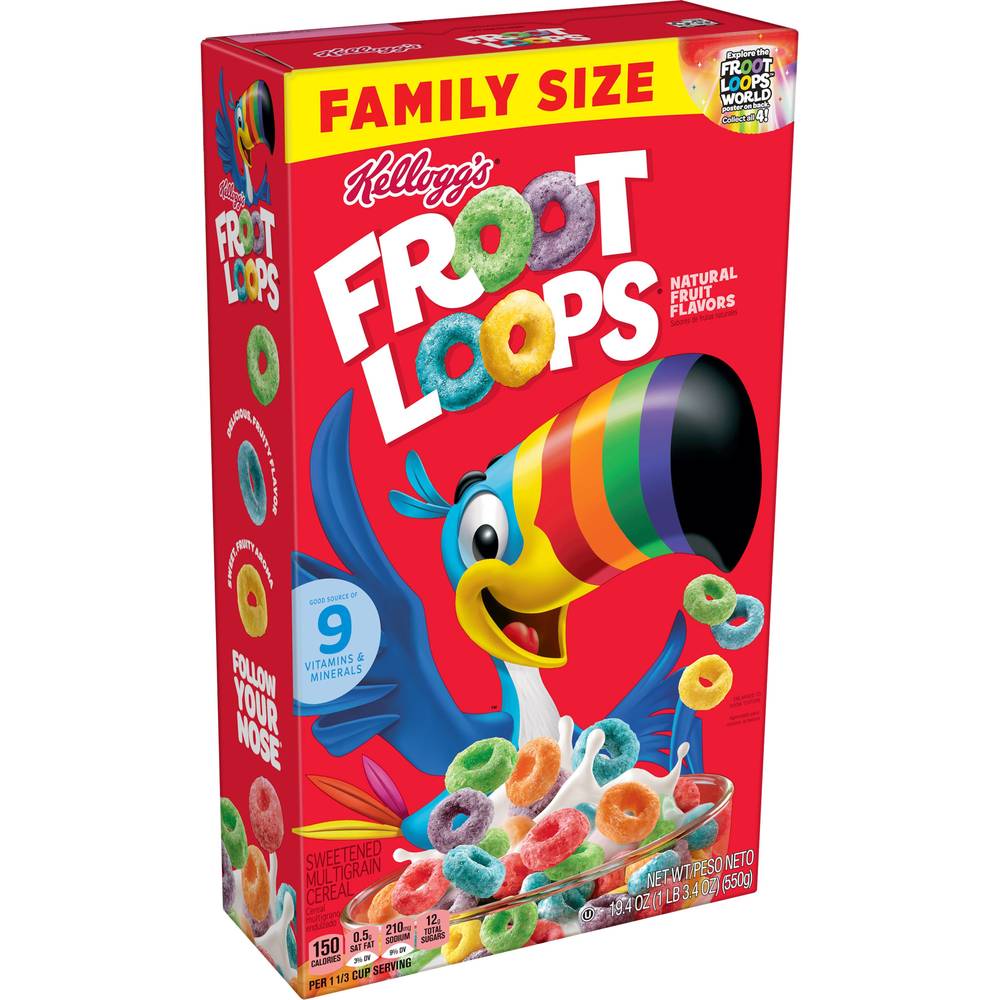 Froot Loops Breakfast Cereal