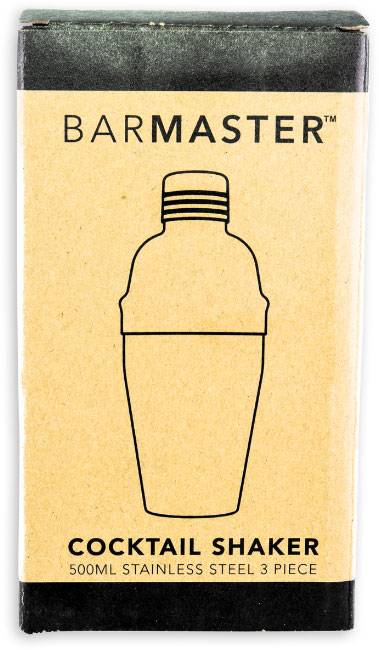 Bar Master 550mL Cocktail Shaker ea