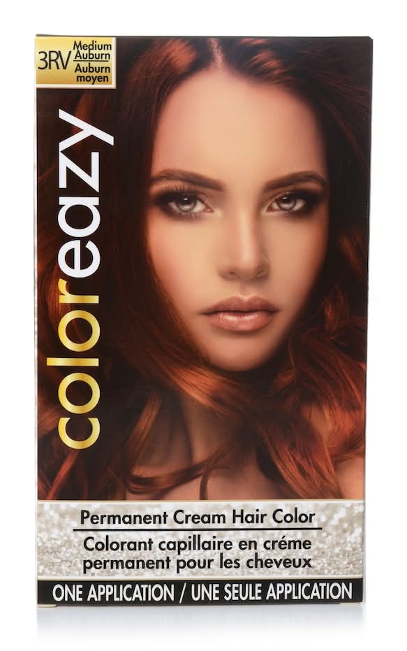 Permanent Cream Hair Color, Women, Medium Auburn