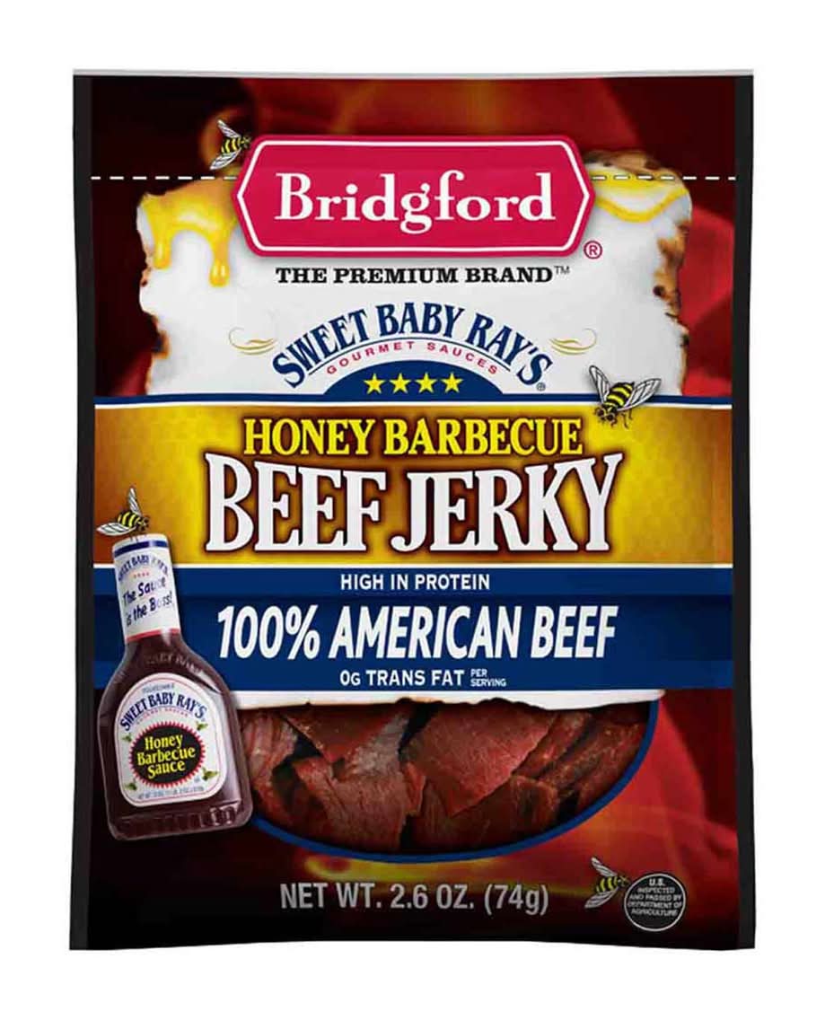 Bridgford 100% American Baby Ray's Beef Jerky, Sweet Teriyaki (2.6 oz)
