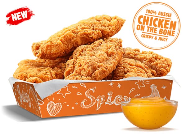 5x Jack’s Fried Chicken Ribs & Sauces