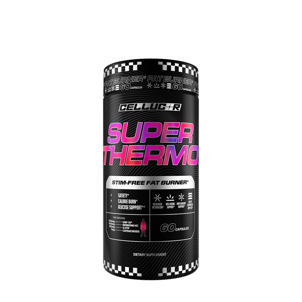 Cellucor Super Thermo Stim-Free Fat Burner Capsules (60 ct)