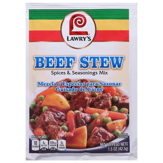 Lawry's Beef Stew Spices & Seasoning Mix (1.5 oz)