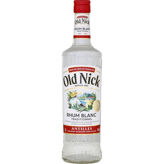 Old nick rhum blanc traditionnel (70 cl)