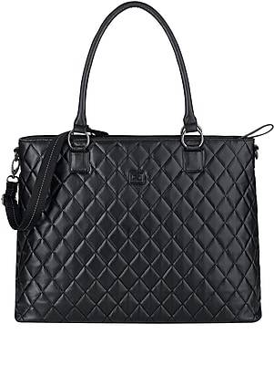 Solo New York Cla852-4 Urban Waldorf Vinyl Tote Bag, Black